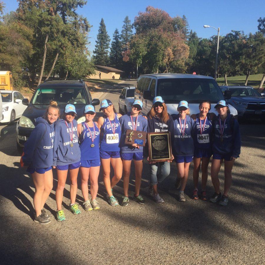 Broncos Cross Country Girls Win first at CIF Division 4