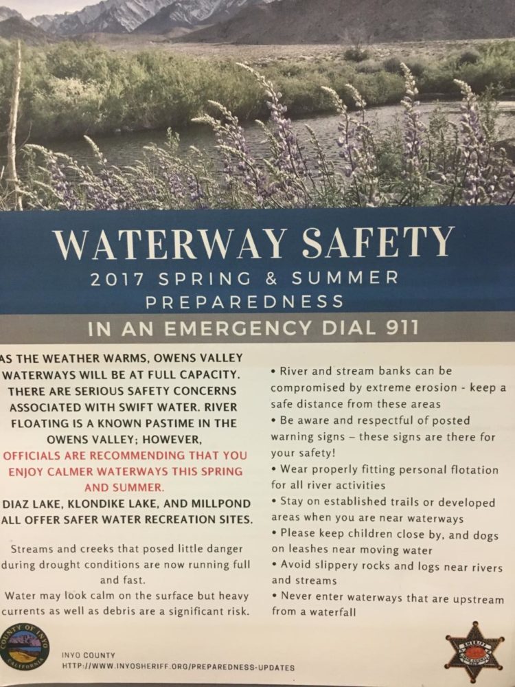 Waterway Safety; ATTENTION!!