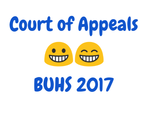 Court of Appeals to Be Held in BUHS Auditorium