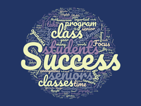 Success program word bubble created by Paige Lary using wordclouds.com