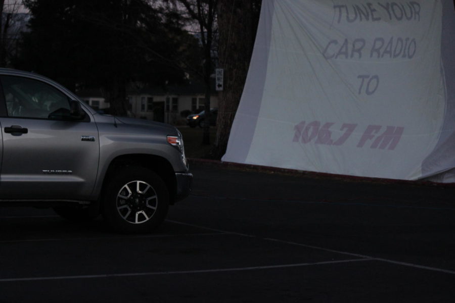 car at drive in movie night January,25,2019
