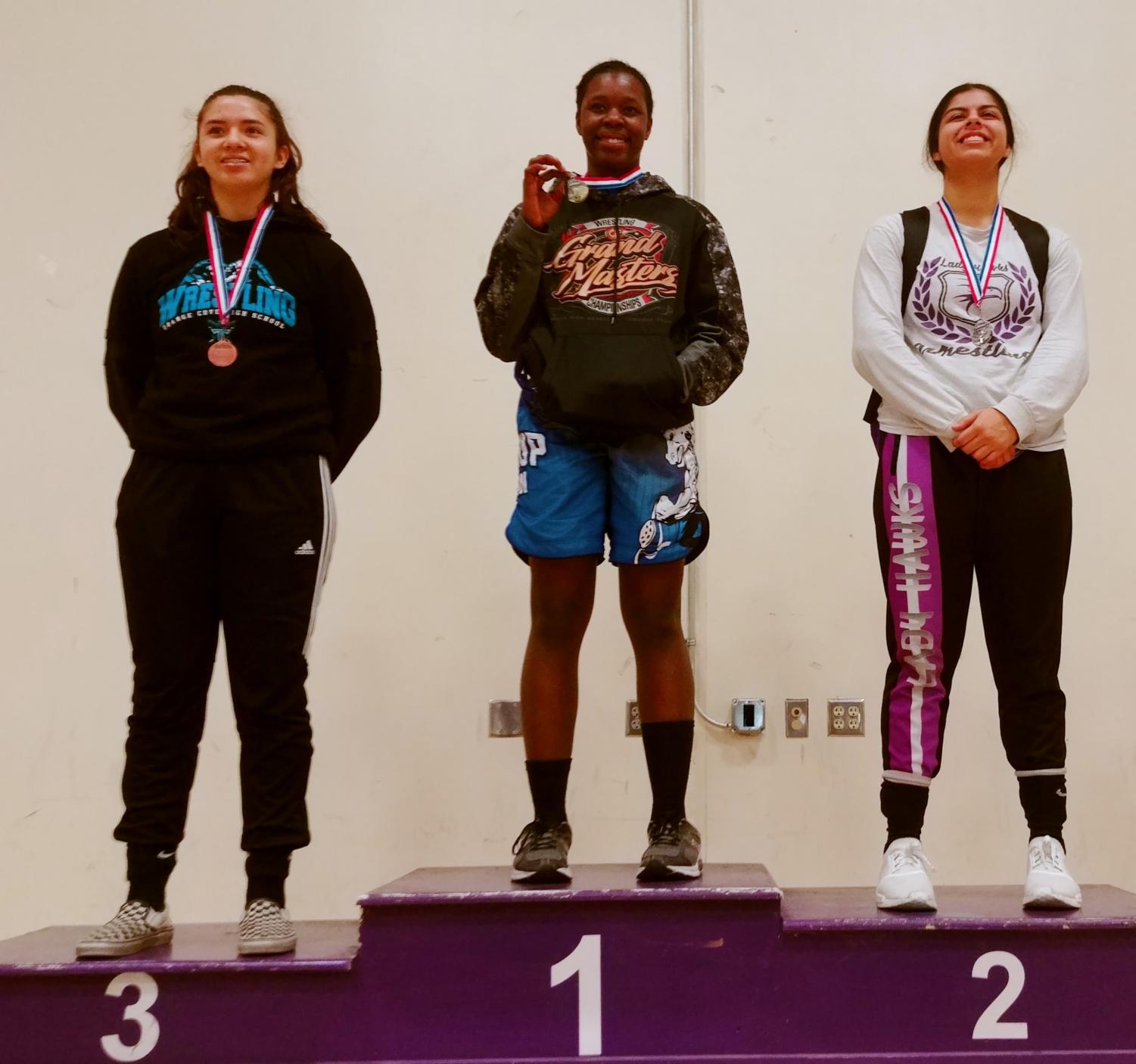 Tia Barfield Wins Masters, Now on to State – Bronco Round Up