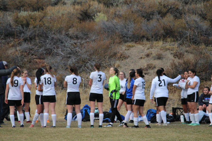 Broncos Girls Soccer Team Vs Desert
