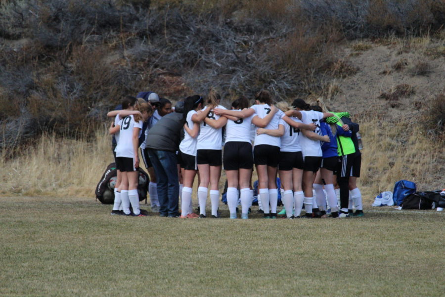 Varsity girls soccer team