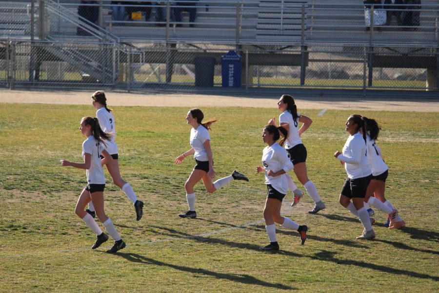 Varsity girls Soccer