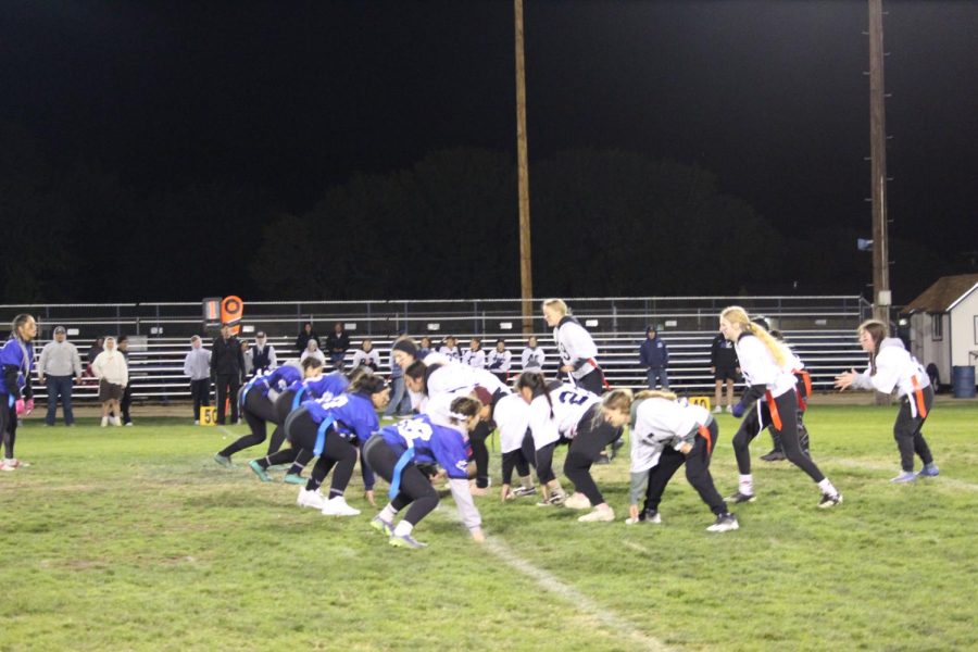 Seniors and Juniors Bronco Powderpuff Game 