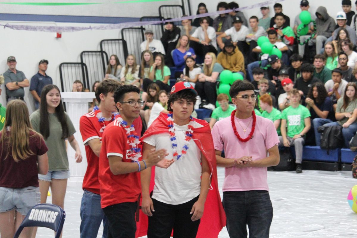 Sports captains, Teb, Chino, Victor and Andrew, and Ashley Fit