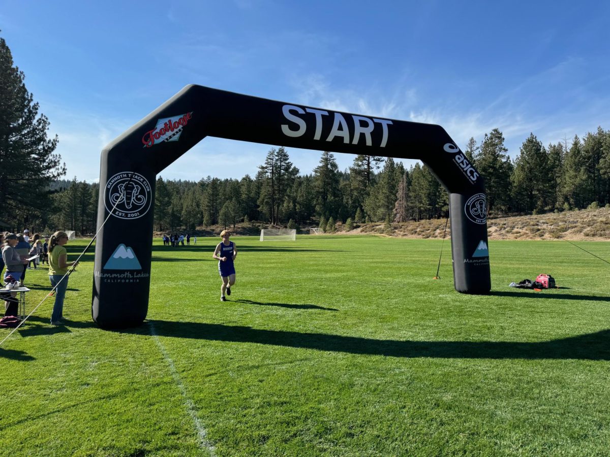 Cross Country meet in Mammoth