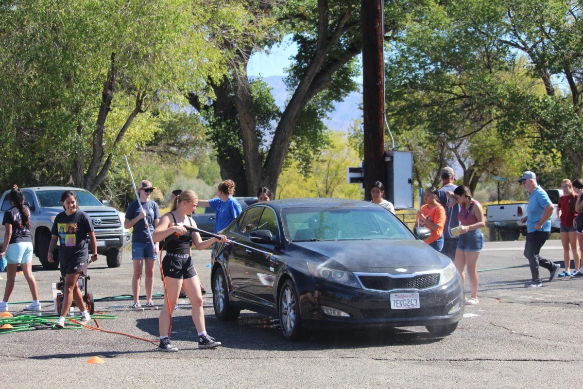 Soccer girls car wash 