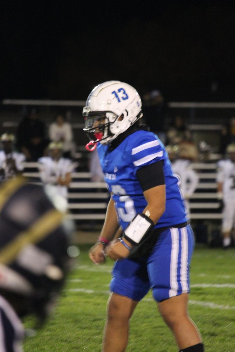 Quarterback Emory Dondero 