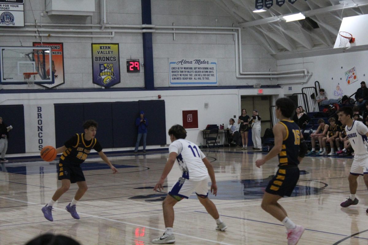 Broncos Varsity basketball Shut Down Kern Valley Broncs